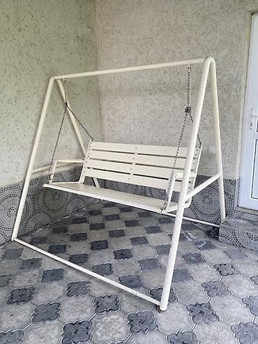 продам кровать двуспальную бу: Açıq hava yelləncəyi – metal çərçivəli Real alicya endirim olacaq. - — 1