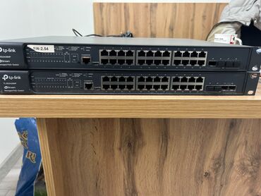 sazz modemleri: TL-SG3428MP 24 port poe gigabyte jetstream management sviç 2ci əldir