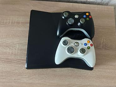 xbox seri s: Xbox 360 (Slim) oyun konsolu Paket: - Xbox 360 Slim qara korpus - 2 — 2