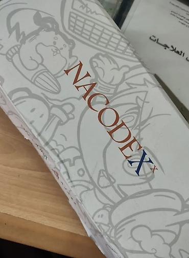 Masaüstü kompüterlər və komponentlər: NACODEX mexaniki klaviatura - Rəng: ağ - Lay‑out: kompakt (təxminən — 1