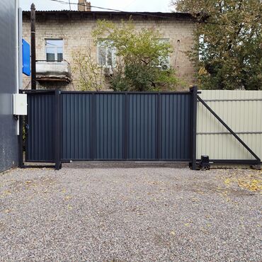 Откатные ворота: ВОРОТА Откатные | ДАРБАЗА Все виды автоматических ворот! Откатные — 11