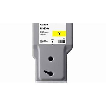 printer laserjet: Canon PFI-320 Y 2893C001AA – Yellow (Sarı) 300 ml original pigment — 2