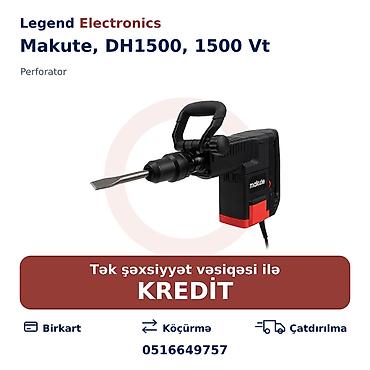 acar desti: Elan başlığı: Perforator Makute, DH1500, 1500 Vt Elan mətni: Makute — 1