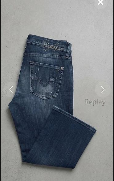 Replay ženske farmerke – plavi denim - Model: klasičan petodžepni
