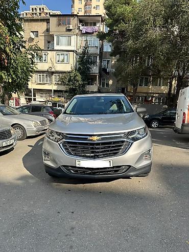 cankan masin: Chevrolet Equinox – gümüş rəngli, şəhər və uzun yola uyğun rahat — 1