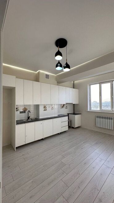 квартира 1 комнатная кара жыгач: 1 комната, 57 м², Элитка, 7 этаж, Евроремонт