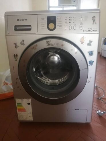 telefon alisi satisi barteri: Paltaryuyan maşın Samsung, 6 kq, İşlənmiş, Avtomat, Kredit yoxdur