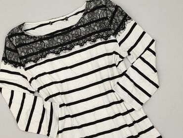 bluzki w paski allegro: Women's blouse, size S (EU 36)