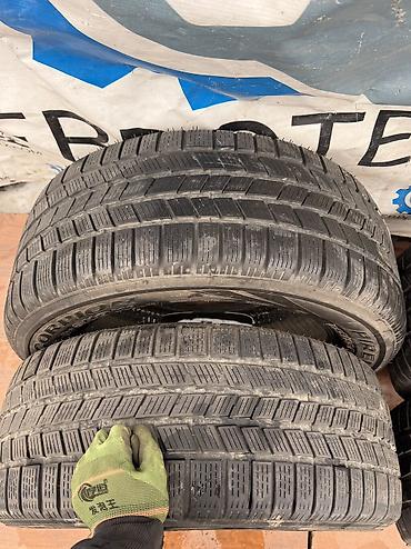 Шины: Шины 295 / 55 / R 18, Зима, Б/у, Комплект, Италия, Pirelli — 11