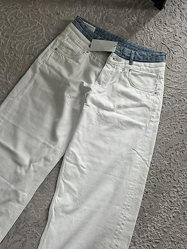 джинсы zara: Продаю новые джинсы ZARA 38 размер (подойдет М-L размер) Причина — 3