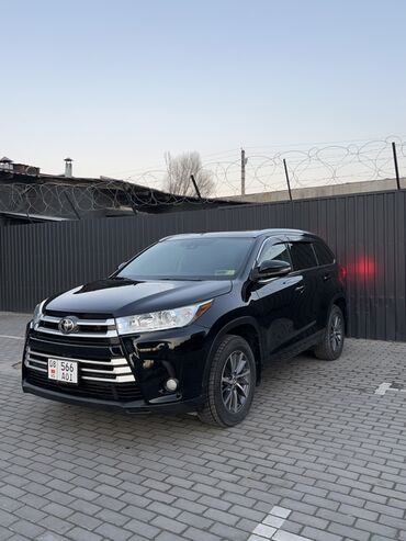 Toyota: Toyota Highlander: 2017 г., 3.5 л, Автомат, Бензин, Кроссовер — 2