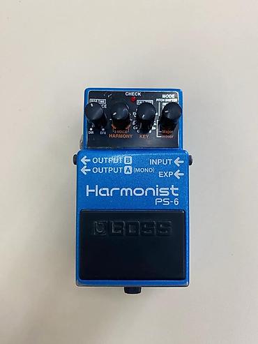 boss ph 3: BOSS PS6 HARMONIST SHIFTER
Az işlenib ela veziyyetde — 1