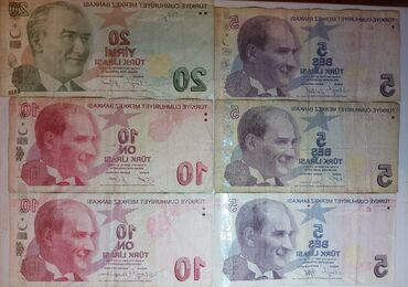 2 dollar neçə manatdır: Türkiyə lirəsi banknotları dəsti Tərkib: - 1 ədəd 20 TL banknotu