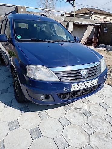 oka satisi: Dacia Logan MCV, göy rəng, Azərbaycan nömrə nişanı 77-NC-281 — 4