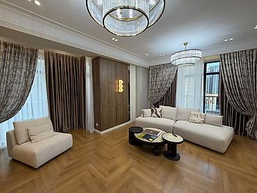 асанбай район: 3 комнаты, 103 м², Асанбай мкр Элитка, 5 этаж, Дизайнерский ремонт — 9