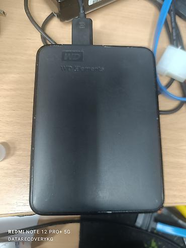 Комплектующие для ПК: Накопитель для ПК, Б/у, Western Digital (WD), HDD, 5 ТБ, 2.5", Для ПК — 1