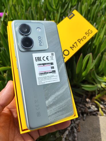 mi 9 t: Poco M7 Pro 5G, 256 GB, rəng - Gümüşü, Zəmanət, Kredit, Sensor