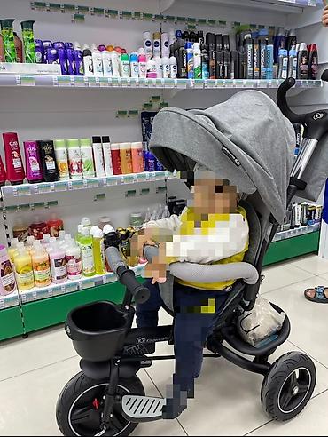 велоколяски: Детский трехколесный велосипед-коляска Kinderkraft (Польша) Покупали в — 6