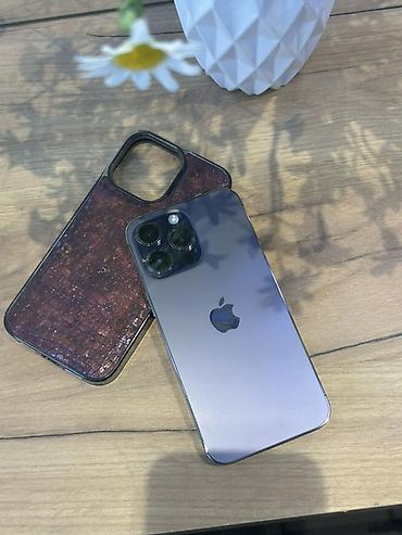 mikro nausnik satilir: IPhone 14 Pro Max, 128 GB, Deep Purple, Face ID — 4