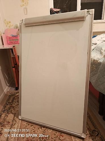 Uşaq dünyası: Flipchart daska satilir ayaqlari ustunde olur uzunu 85 eni 55 az — 6