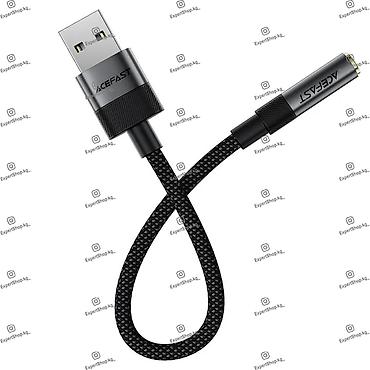 переходник для наушников на пк: Аудио-адаптер Acefast J13 AUX 3.5mm (TRRRS) to USB-A — это стильное и — 4