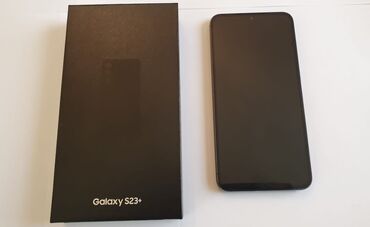 samsung s23: Samsung Galaxy S23 Plus, 256 GB, rəng - Qara, İki sim kartlı