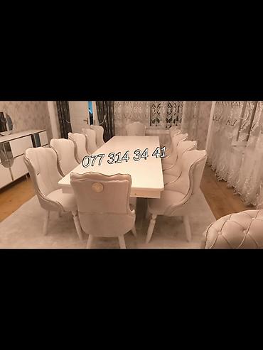 Ev və bağ: Qonaq otağı və yemək sahəsi üçün klassik üslubda mebel dəsti. Dəstə — 2