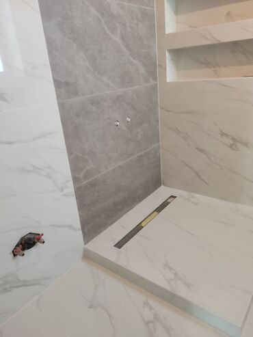 Укладка плитки: Укладка плитки в ванной | Керамическая плитка | Горизонтальная укладка 3-5 лет опыта — 8