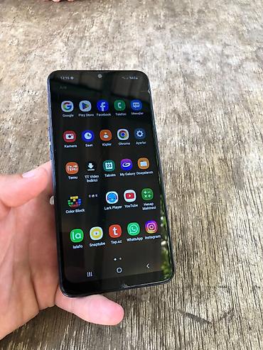 Mobil telefonlar: Samsung Galaxy A10s, 32 GB, rəng - Mavi, Barmaq izi — 3