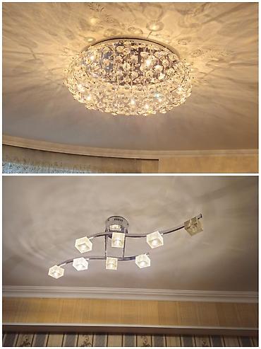 cilciraq: Çılçıraq, 6 lampa, Xrustal — 1