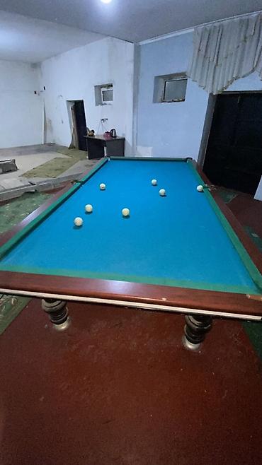 Бильярдные столы: Бильярдный стол ⭕️Продается срочно❗️❗️❗️ •Мраморный •10футов - — 3