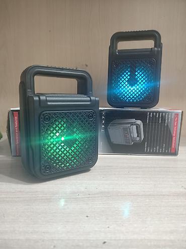 bluetooth колонки: Портативная маленькая Bluetooth-акустика с подсветкой - Компактный — 2