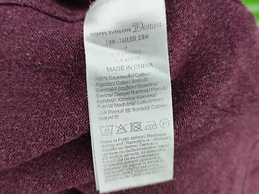 jedwab: Tom Tailor Denim, Bluzka damska, rozmiar S — 5
