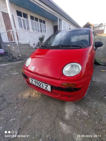 авто легковые: Daewoo Matiz: 1998 г., 0.8 л, Механика, Бензин