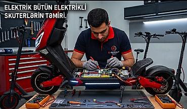 scooter icaresi: Təmir, Elektrik samokatlar, Diaqnostika, Zəmanətlə — 1
