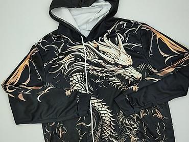 bluza z smokiem: Bluza z kapturem dla mężczyzn, rozmiar L — 1