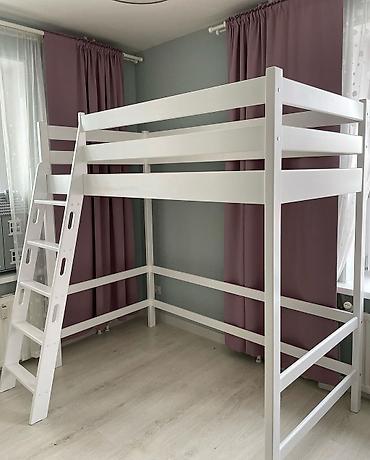 bunk bed: Двухъярусные кровати, деревянная кровать, заказ! Собственное — 3