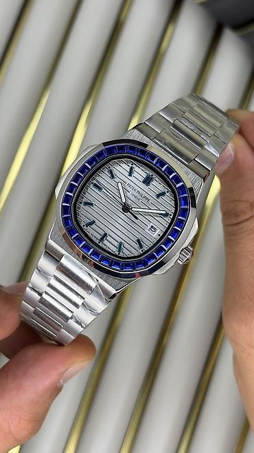 devit 3: Patek Philippe üslubunda metal qol saatı. Saatın korpusu və kəməri — 1