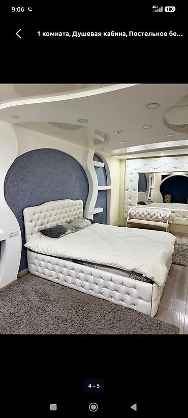 Посуточная аренда квартир: 1 комната, Душевая кабина, Постельное белье, Кондиционер — 9