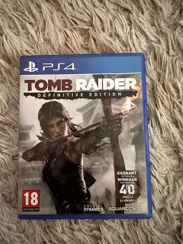 видеоигра: Продаю диск на ps4
TOMB RAIDER