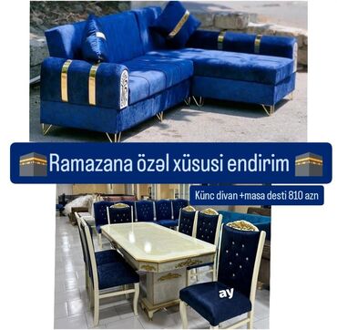 Çarpayılar: *künc divan* *masa desti* Yeni sifarişlə hazırlanır ✔️ rəng seçimi