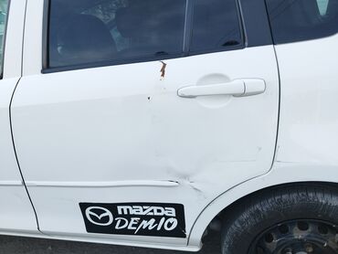 задняя балка пассат: Задняя левая дверь Mazda 2005 г., Б/у, цвет - Белый,Оригинал