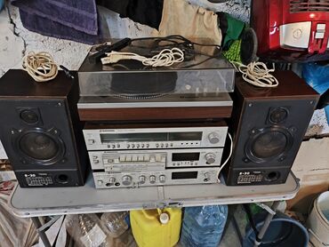 чип node или airoha: Винтажный Hi-Fi комплект Radiotehnika (Рига, СССР) — полный набор 🎛️