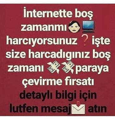 Haima: Onlayn əlavə gəlir fürsəti - İnternetdə sərf etdiyiniz boş vaxtı