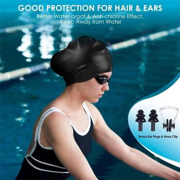 Спортивная форма: УДОБНЫЕ, супер прочные Большие и Экстра большие плавательные шапочки — 15