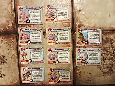 stanlio i olio slike: Pokemon kolekcionarske nalepnice/kartice – set tematskih kartica iz — 3