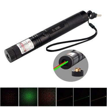 Digər idman və istirahət malları: Lazer i̇şıq 5-10 km –dən öz təsir göstəricisi olan yaşıl lazer ən — 6