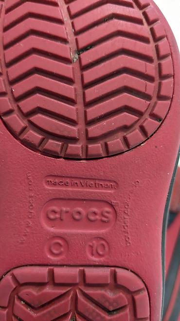 Детская обувь: В очень приличном состоянии сапоги crocs — 3
