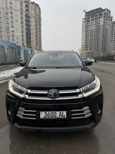 Toyota: Toyota Highlander: 2019 г., 3.5 л, Автомат, Гибрид, Внедорожник