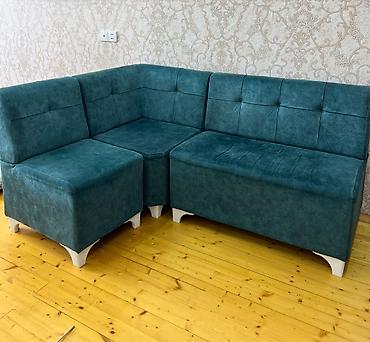 угловые диваны для кухни: İşlənmiş, Künc divan, Mətbəx üçün, Açılmayan — 5